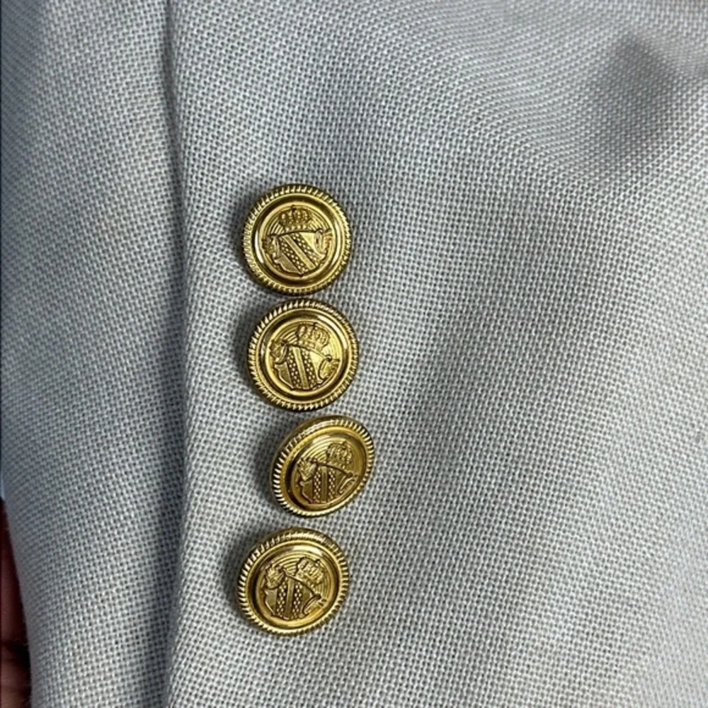 Kendan's Ltd Wimbledon Blazer‎ Men 42R Tan Vintage Gold 2-Button USA Made Golf